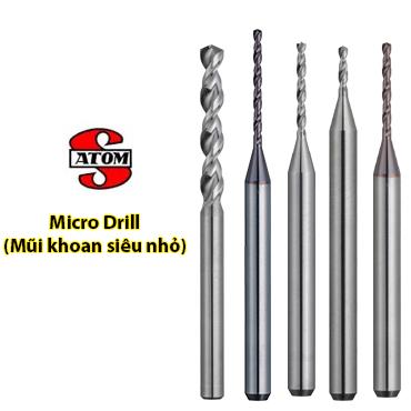 Solid Carbide Micro Drill | Atom-Japan