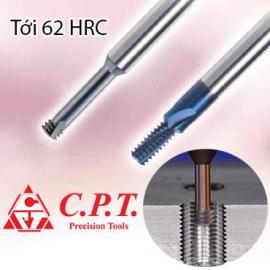 Dao phay ren thép cứng tới 62HRC C.P.T