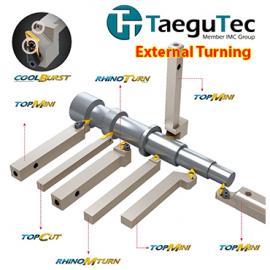 Dao tiện ngoài Swiss | External Turning for Swiss Lathe | Taegutec