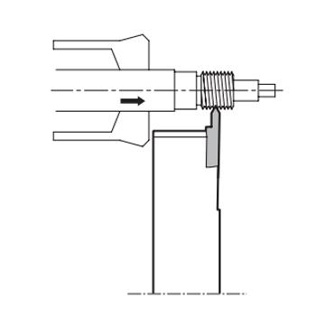 Dao tiện ren cho máy tiện tự động CNC Swiss Type Kyocea
