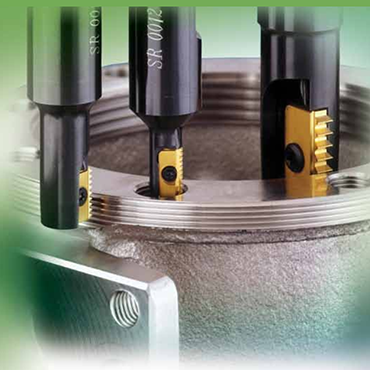 Dao phay ren gắn mảnh Insert C.P.T