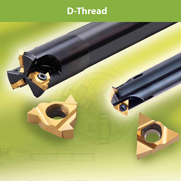 Dao Phay Ren Gắn Mảnh Loại D | D-Thread Mill | C.P.T Israel