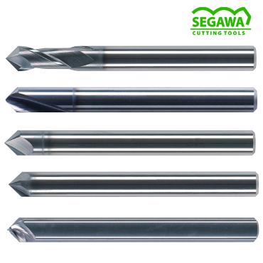 CHÍCH TÂM, VÁT CẠNH, PHAY RÃNH V, CHẠY CHỮ SOLID CARBIDE_SEGAWA (JAPAN)