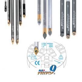 Dao Phay Chạy Chữ Gắn Mảnh Nine9