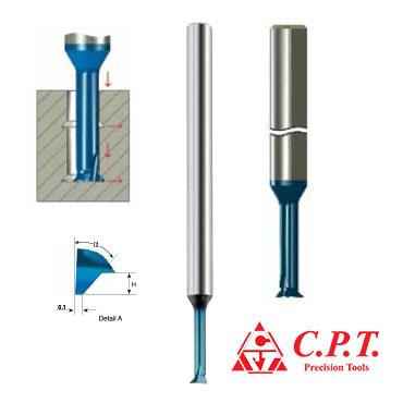 Dao Phay Đuôi Én Carbide C.P.T (Israel)